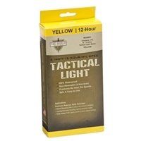 Tactical 12 Hour Light Stick Chemical Reaction Lighting Yellow 6 Inch 