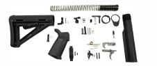 AR-15 MOE Lower Build Kit with Panther Polished Trigger 