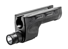 DEDICATED 6V SHOTGUN FOREND FOR REMINGTON 870; INCLUDES AMBIDEXTRIOUS MOMENTARY/CONSTANT ON SWITCHES, DISABLE ROCKER SWITCH, ISOLATED SELECTOR SWITCH FOR HIGH (600 LUMENS) & LOW (200 LUMENS) OUTPUT MODES 