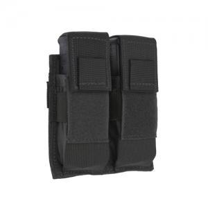Double Universal Pistol Molle Pouch  Holds (2) Single Or Double Stack Magazines Black Double 