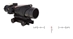 TA31RCO-A4CP: Trijicon ACOG 4x32 BAC Rifle Combat Optic (RCO) Scope with Red Chevron Reticle for the USMC's A4 with Thumbscrew Mount - TJ TA31RCO-M4CP