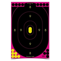 Shoot-N-C 12in x 18in Oval Pink Silhouette 