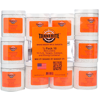 1/2 PACK 10 (10 -1/2LB TARGET) tannerite, tannerite expolding targets, exploding targets