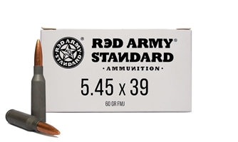 Red Army Standard 5.45x39 60gr FMJ Case of 1,000 rds 5.45x39 60gr fmj