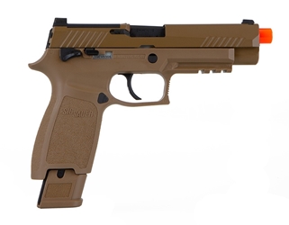 AIRSOFT PROFORCE 6MM PLASTIC BB M17 COYOTE TAN C02 POWER SOURCE 