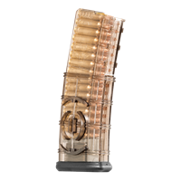 AR15 Magazine, 30 Round With Coupler, Smoke Ets, elite tactical solutions, ets clearly is better, ets ar15 magazine, ets gen 2 ar15 magazine