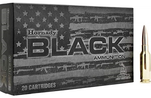 Black 6mm ARC 105Gr TBHP Box of 20 hornady, hornady ammo, hornady ammunition