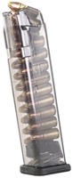 E.T.S 22 round mag for Glock 9mm, Competition Legal (140mm) 