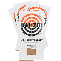 KILLSHOT BUNDLE(4 CARDBRD TGT) tannerite, tannerite expolding targets, exploding targets