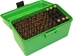Deluxe Ammo Box 50 Round Handle 22-250 243 308-Green - MTM H50-RM-10