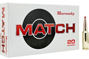 Match 6MM ARC 108gr Eld Box of 20 hornady, hornady ammo, hornady ammunition