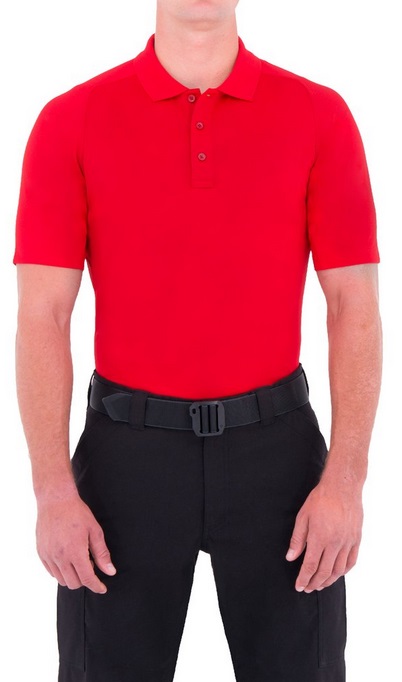 Download First Tactical - Mens Performance Short Sleeve Polo - Red ...