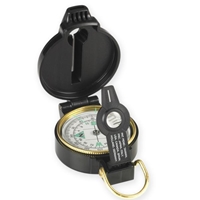 Lensatic Compass W/Whistle 