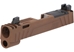P365X, 3.1", 9MM SPECTRE COMP SLIDE ASSEMBLY, INTEGRATED COMP - COYOTE BROWN - SIG 8901048