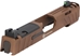 P365X, 3.1", 9MM SPECTRE COMP SLIDE ASSEMBLY, INTEGRATED COMP - COYOTE BROWN - SIG 8901048