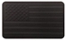 USA Flag PVC Patch, Black - REFA RFPAAFBK