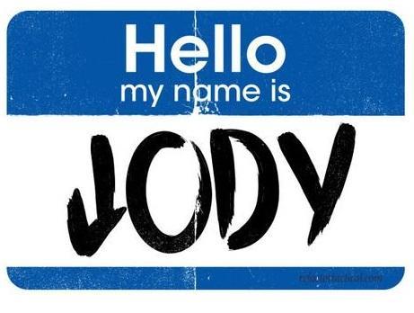 Jody Sticker 