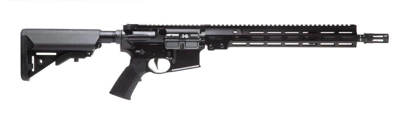 SUPER DUTY RIFLE, 14.5 INCH PINNED AND WELDED, LUNA BLACK Geiselle, geiselle sopmod, geiselle ar15, geiselle ar15 super duty