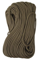 550 Para Cord 7 Strand Braided Class 3  Coyote 100 Ft 