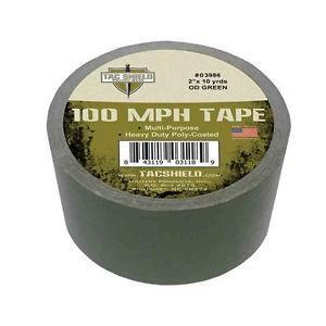 100 Mph Heavy Duty Tape - 10 Yards 2" X 10 Yards Heavy Duty  Od Green 2" 