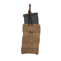 Single Speed Load Rifle Molle Pouch Holds (1) M4/M16 Magazine Coyote Single 
