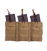 Triple Speed Load Rifle Molle Pouch Holds (3) M4/M16 Magazine Coyote Triple - TCSH T3508CY