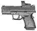 XD-M Elite 3.8" Compact OSP Handgun w/ HEX Dragonfly - SA XDME93810CBHCOSPD