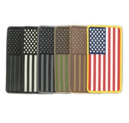 USA Flag PVC Patches 