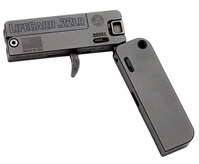 LifeCard Aluminum Version 22LR  trail blazer firearms, lifecard pistol, pistol credit card, credit card pistol